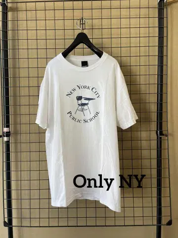 Only NY 온리 뉴욕 PUBLIC SCHOOL 티셔츠 Tee