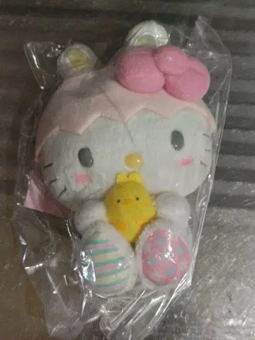 산리오 병아리 마스코트 홀더 헬로키티