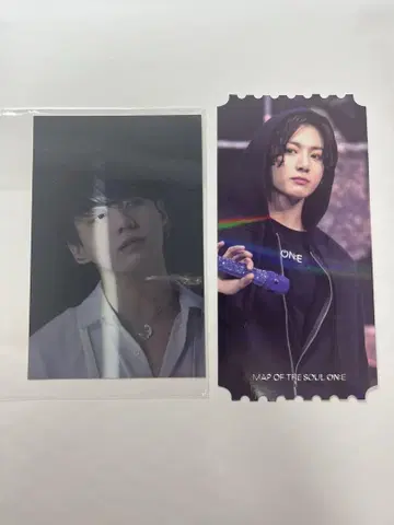 BTS Proof 스티커 특전 정국 포토 카드