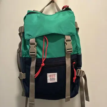 TOPO DESIGNS 백팩 그린/네이비