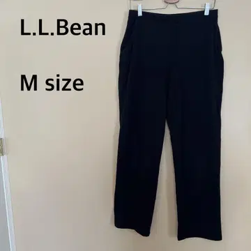 [ L.L.Bean ] 남성용/스트레이트 팬츠/스트레치/블랙/블랙/무지