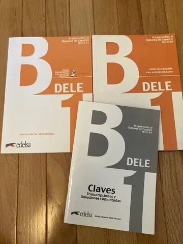 DELE B1 edelsa 문제집 (해답 포함) 1권
