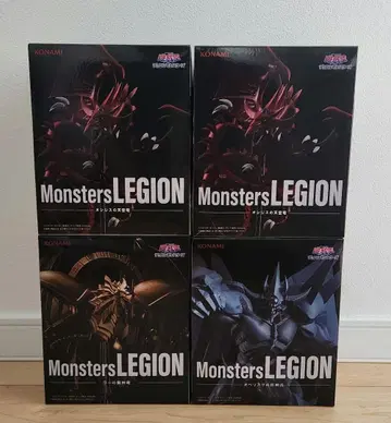 유희왕 Monsters LEGION 오시리스 라 오벨리스크 4세트