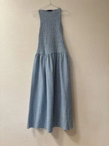 Zara 체크 이번 시즌 롱 원피스