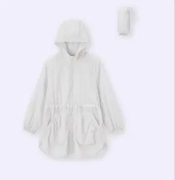 GU UV 컷 시어 포켓터블 파카 GA+E M