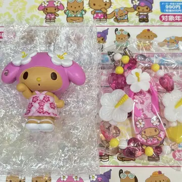 산리오 토코나츠 바케이션 마스코트 스트랩 마이멜로디 2점 세트