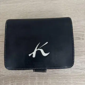 Kitamura 접이식 지갑 다크 블루