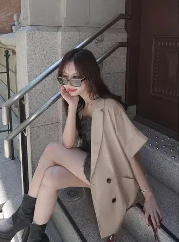더블 테일러드 자켓[pa068]