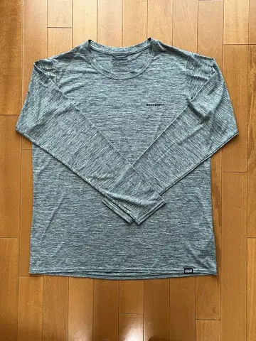 W's 롱 슬리브 캐플린 쿨 데일리 그래픽 셔츠 L