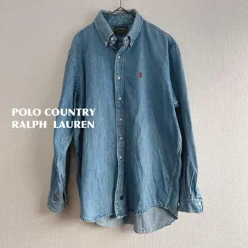 POLO COUNTRY RALPH LAUREN 90년대 데님 셔츠 332