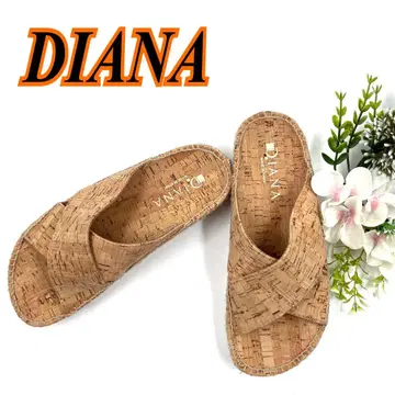 [ DIANA ] 다이애나 코르크 샌들 내추럴 컬러