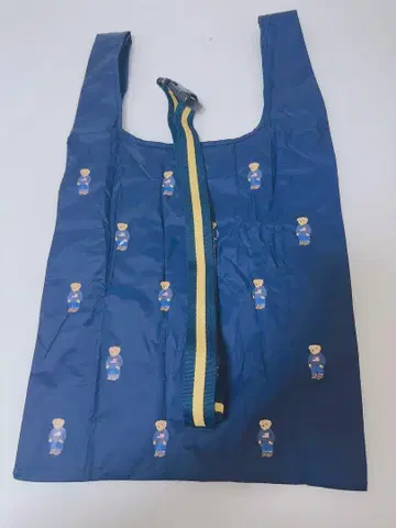 Polo 곰 프린트 에코백 네이비