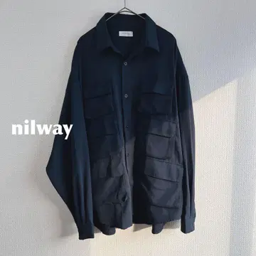 nilway 6 포켓 루즈 긴팔 셔츠 m321