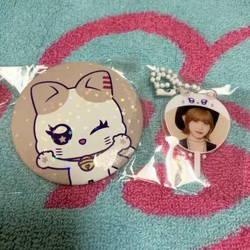 ME:I 캡슐 토이 캔뱃지 미니 아크릴 부채 이이다 시즈쿠