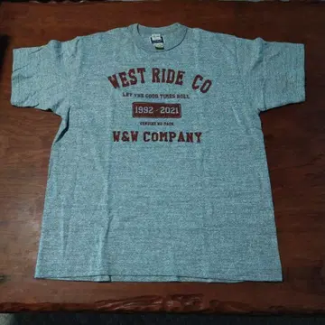 WEST RIDE CO 티셔츠 X-LARGE 1992-2021