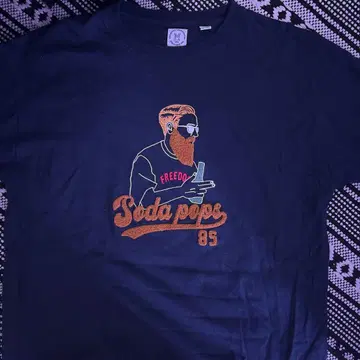 Soda pops 85 네이비 T셔츠 M 사이즈