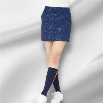 새 상품 라우드마우스 (여성용) 골프웨어 이너 팬츠 포함 패턴 스커트