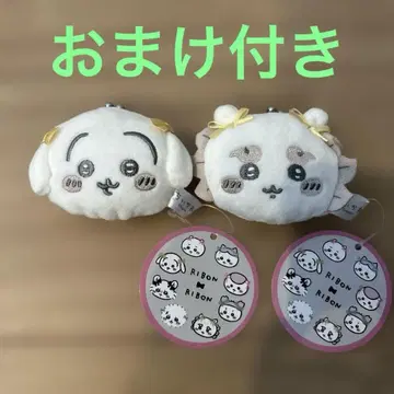 치이카와 (먼작귀) 가마구치 리본 토끼 시사 2개 세트