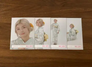 사쿠라자카46 후지요시 카린 생사진 2025년 유카타 컴프