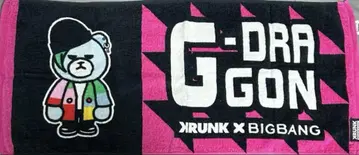 BIGBANG x KRUNK 페이스 타월
