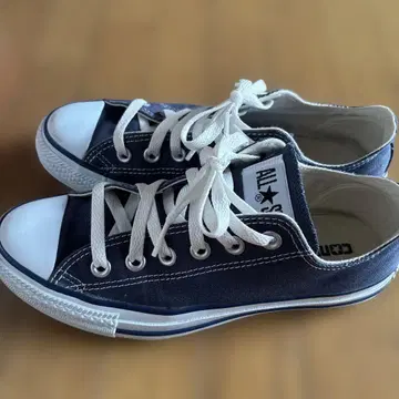 컨버스 스니커즈 네이비 24cm