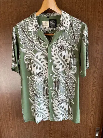 B&Y 별주 코나베이하와이 알로하 셔츠 made in Hawall USA