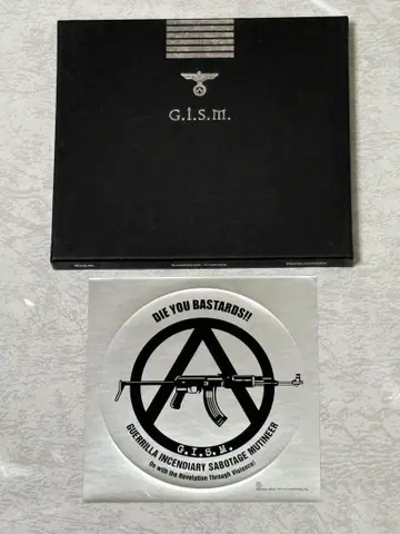 스티커 포함 G.I.S.M. CD SoniCRIME TheRapy