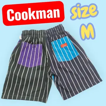 [ 선착순 ] Cookman 셰프 팬츠 스트라이프 M 숏팬츠