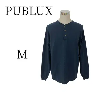 새상품급 PUBLUX 파블릭스 네이비 긴팔 니트 스웨터 M