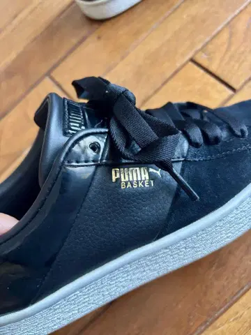 PUMA BASKET 블랙 스니커즈