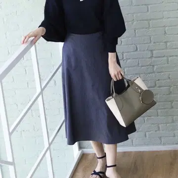 Reflect 리플렉트 택 포함 [세탁 가능] 레이디라이크 데님 스커트