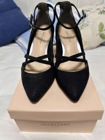 JILL STUART 블랙 하이힐 23.5cm