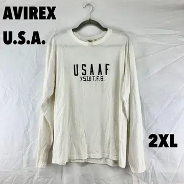 W0194T AVIREX U.S.A. 롱T
