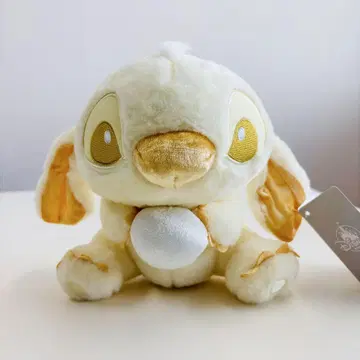 디즈니 스티치 봉제 인형 골드
