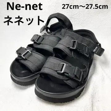 [ 초특가 ] Ne-net 네넷 샌들 블랙 05 27cm 27.5