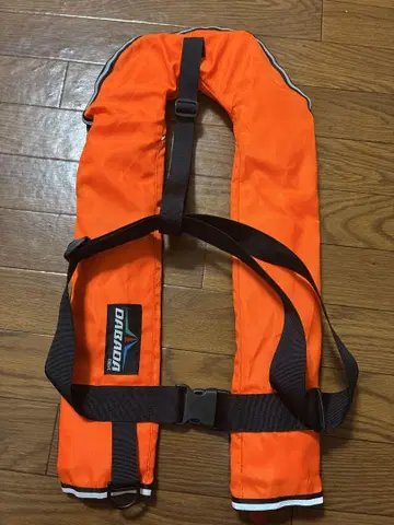 DABADA 오렌지 자동 팽창식 구명 조끼