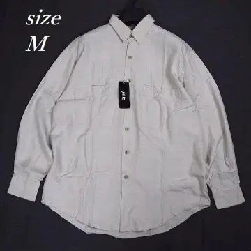 90년대 phiz 피즈 실크 셔츠 데드스탁 택 포함 카키 M
