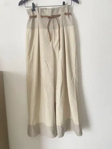 GALLARDAGALANTE 하이웨스트 와이드 팬츠/FREE SIZE