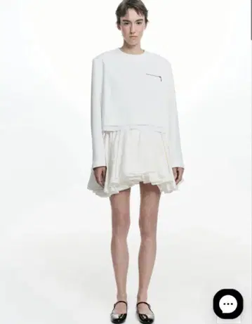 정품 Bibiy BLAIR FLARE SKIRT 택 포함 스커트