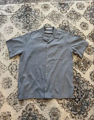 PERRY ELLIS 오픈 카라 셔츠