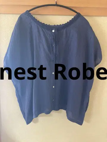 nest Robe 네이비 반팔 셔츠