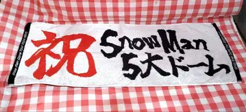 SnowMan Dome Tour 2024 RAYS 축하 타월