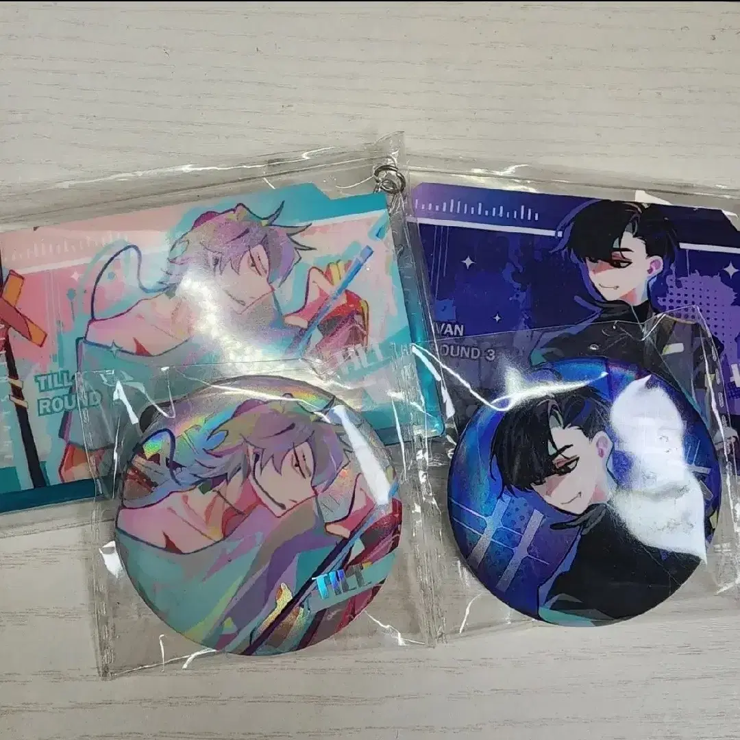 A3! Ivahnthill unofficial goods can badge keyring on Bunjang