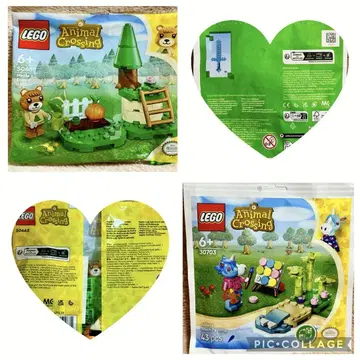 레고 LEGO 동물의 숲 2세트 30662 & 30703 미개봉 새상품