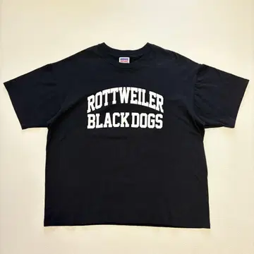 ROYTWEILER BLACK DOGS 반팔 티셔츠