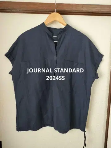 JOURNAL STANDARD 린넨 코튼 프렌치 슬리브 스키퍼 셔츠