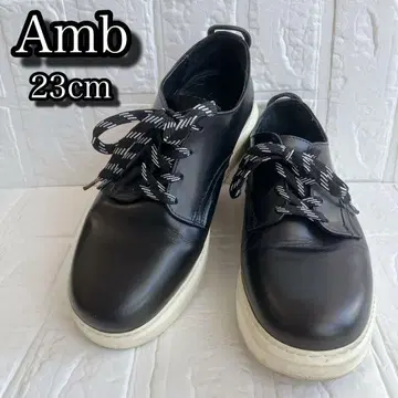 [새상품급] Amb 천연 가죽 포르투갈제 로우컷 가죽 스니커즈 23cm