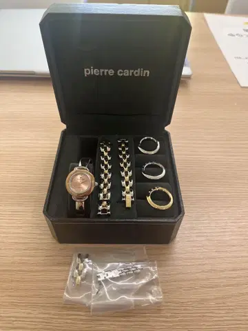 pierre cardin 쿼츠 시계 세트