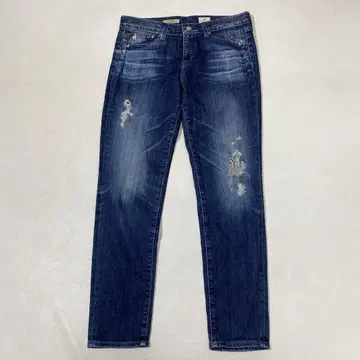 AG THE BEAU Slouchy Skinny 데미지 가공 스키니 데님