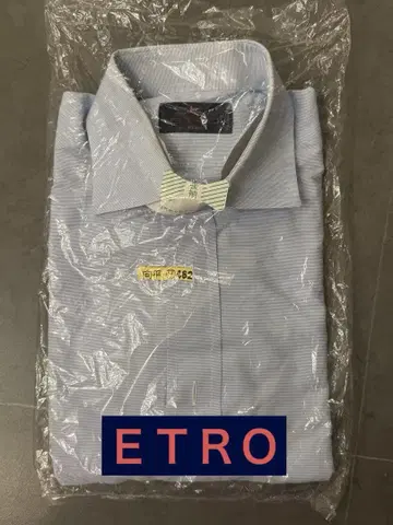 [배송비 포함] 클리닝 완료 ETRO 에트로 와이셔츠 스트라이프 40
